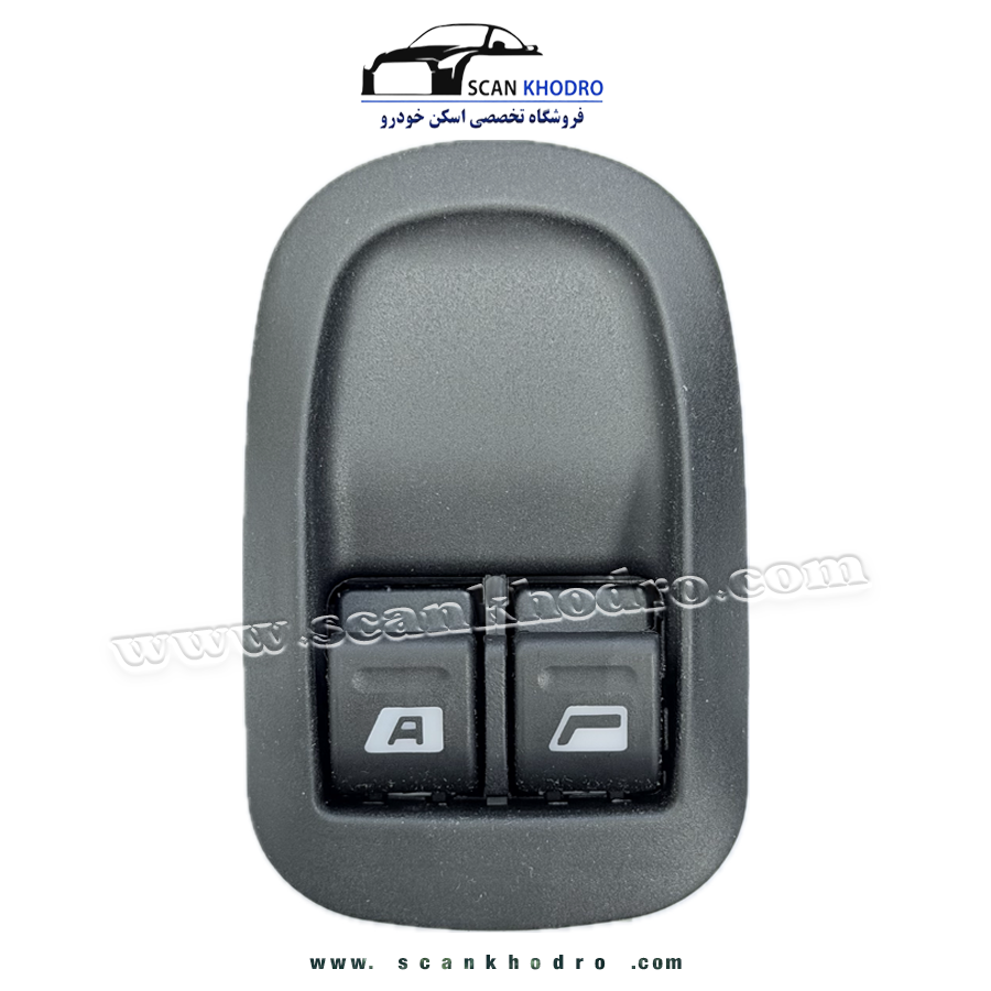 کلید شیشه بالابر پژو 206 ، تیپ 3 و 2 ، کروز